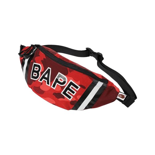 A Bathing Ape Color Camo Waist Bag - 1G30-182-008