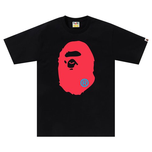 A Bathing Ape Colors Big Ape Head Tee - Black - 1J30-110-017