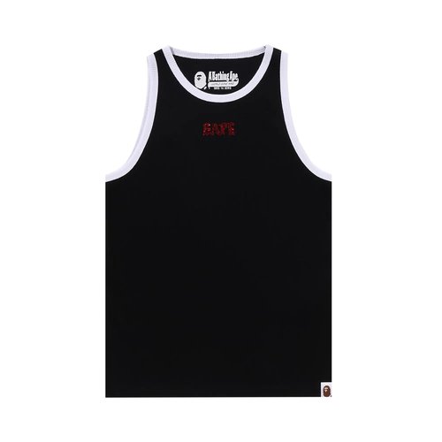 A Bathing Ape Crystal Stone Tank Top - 1J80-283-004