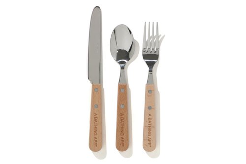 A Bathing Ape Cutlery Set - Beige
