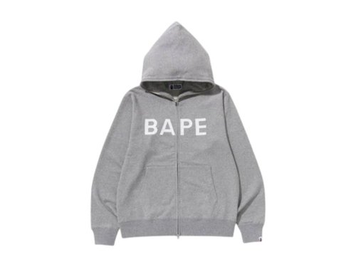 A Bathing Ape Full Zip Hoodie - Navy Blue - 1J25-115-001