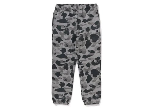 A Bathing Ape Heather Camo Sweatpants - Gray - 1K80-152-006