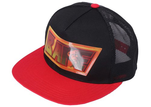 A Bathing Ape Lenticular Emblem Mesh Cap - Black