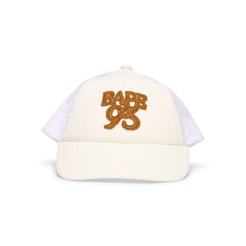 A Bathing Ape Line Camo Jacquard Mesh Blocking Logo Cap - 001CPL301307MIVY