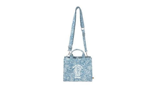 A Bathing Ape Milo & Friends Small Tote Bag - Sky Blue - 0MXBGW4461XXQBLZ