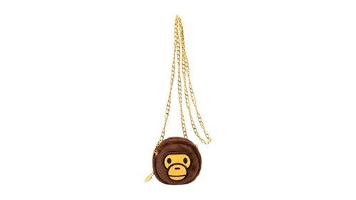 A Bathing Ape Milo Hard Mini Crossbody Bag - Brown - 0MXBGW4398XXPBWX