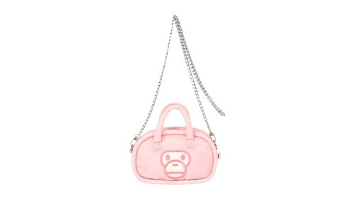 A Bathing Ape Milo Mini CrossBody Bag - Pale Pink - 0MXBGW4450XXQ