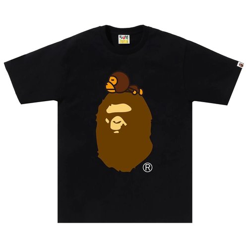 A Bathing Ape Milo On Big Ape Tee - Brown - 2L80-110-001