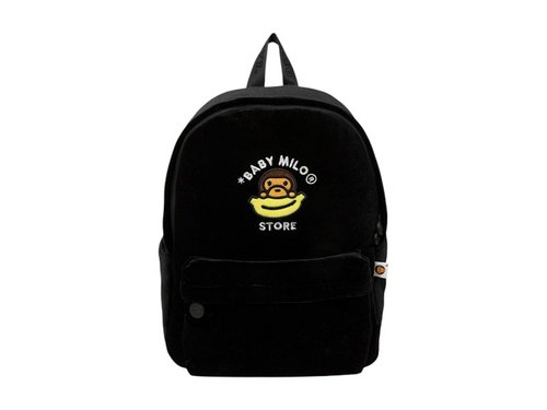A Bathing Ape Milo Store Medium Backpack - Black