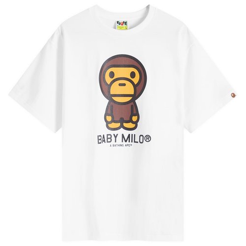 A Bathing Ape Milo T-Shirt - White - 002TEK301001M-WHT