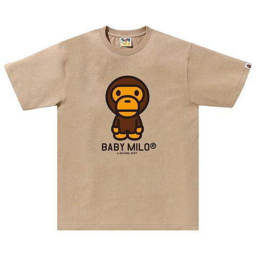 A Bathing Ape Milo Tee - Beige - 2K30-110-001