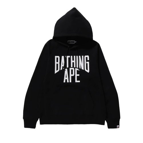 A Bathing Ape NYC Logo Pullover Hoodie - Gray - 1J80-114-007
