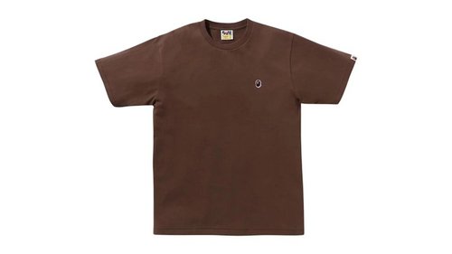 A Bathing Ape One Point Tee - Black - 1L80-110-004