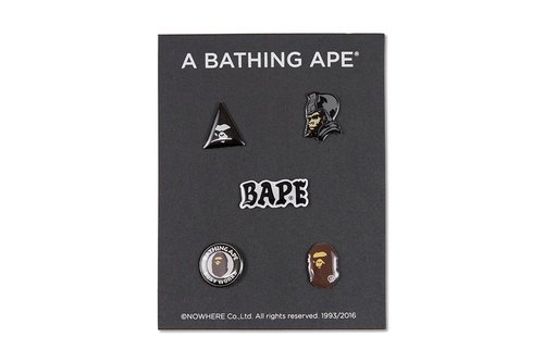 A Bathing Ape Pins Set - Multi - 001GDC801048X-MUL