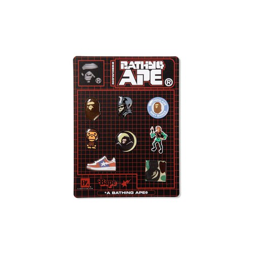 A Bathing Ape Pins Set - 001GDJ301010MMUL