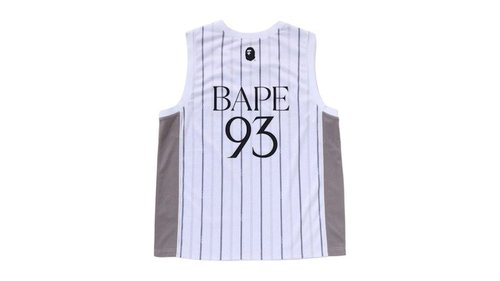 A Bathing Ape Reversible logo Tank Top - Black - 1L30-108-301