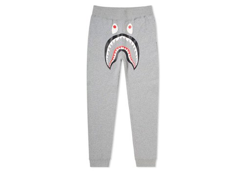 A Bathing Ape Shark Slim Sweatpants - Grey/Blue