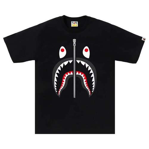 A Bathing Ape Shark Tee - Beige - 1J80-110-004