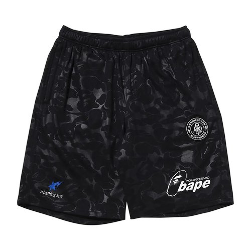 A Bathing Ape Soccer Game Shorts - Green - 1I80-153-002