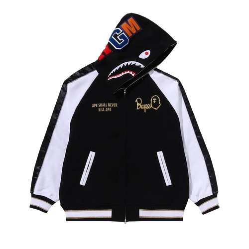 A Bathing Ape Souvenir Shark Zip Hoodie - 1K30-115-308