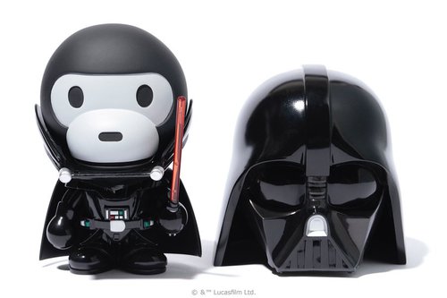 A Bathing Ape Star Wars x Milo VCD Darth Vader 'Black' | Solesense