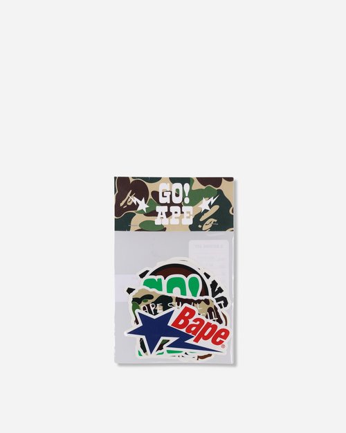A Bathing Ape Sticker Set Multicolor - 1M30182016MULTI