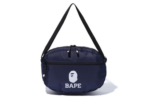 A Bathing Ape Summer Bag Shoulder Bag - Navy Blue