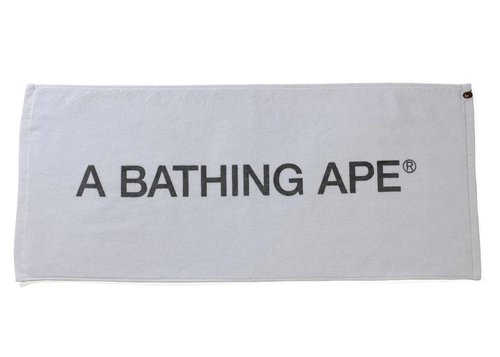 A Bathing Ape Summer Training Club Towel - White