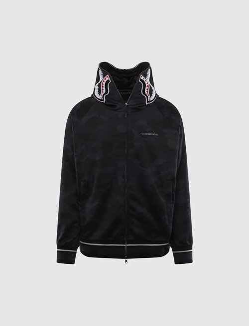 A Bathing Ape Track Jacket - 001ZPL801312M-BLK