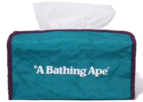 A Bathing Ape Travel Tissue Case - Green - 1J30-182-006