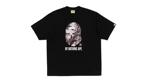 A Bathing Ape Tree Edge Camo Relaxed Fit Tee - White - 1L80-110-304