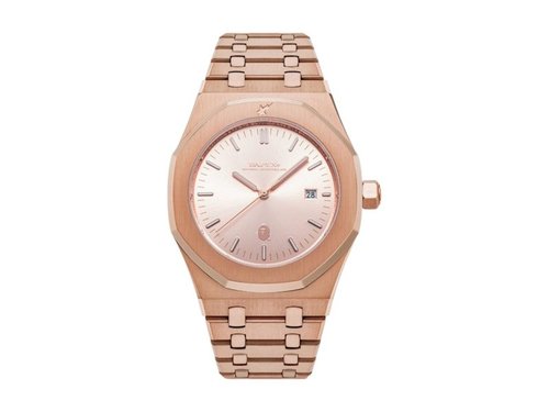 A Bathing Ape Type 9 BAPEX Watch SS25 - Pink - 1L20-187-302