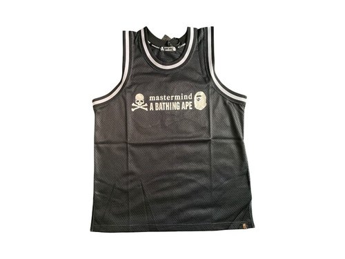 A Bathing Ape vs. Mastermind Basketball Jersey - Black