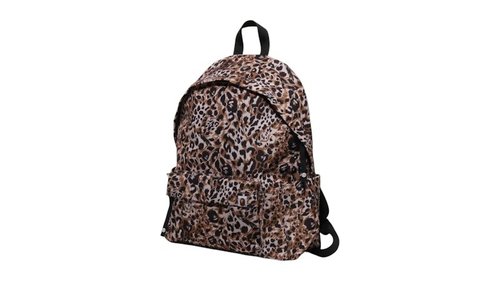 A Bathing Ape Wild Leopard Pattern Daypack - Beige - 1L80-189-004