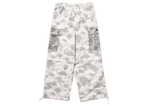 A Bathing Ape x CLOT Camo Detachable Relaxed Fit Cargo Pants - Yellow - 1L73-152-905