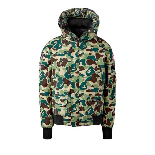 A Bathing Ape x Concepts x Canada Goose Chilliwack Bomber | Green | Size S - 7999-BC 1118