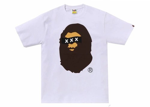 The A BATHING APE x GOD SELECTION XXX Ape Head Tee "White" Is a Streetwear Scripture, Rewritten — image 4