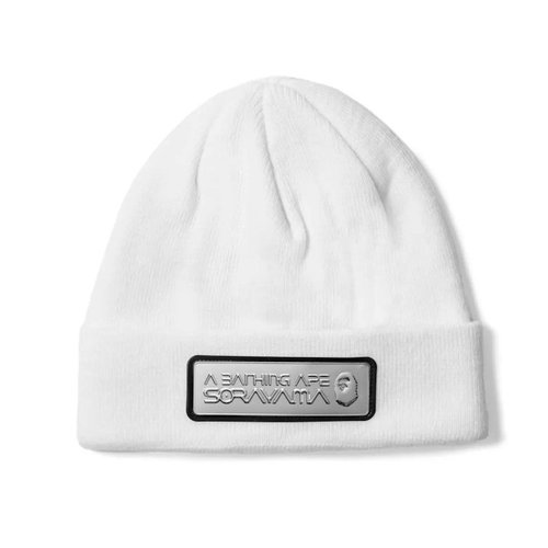 A Bathing Ape x Hajime Sorayama Beanie - White
