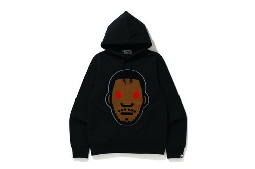 A Bathing Ape x Kid Cudi Pullover Hoodie - Black