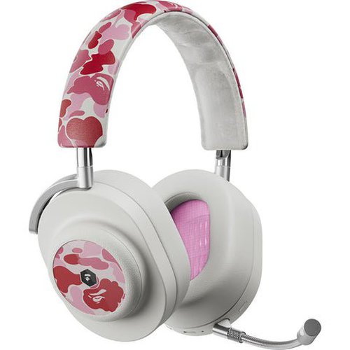 A Bathing Ape x Master & Dynamic MG20 Gaming Headphones Pink - Multicolor