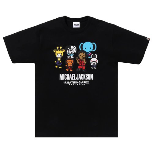 A Bathing Ape x Michael Jackson Milo Tee - White - 2J73-110-901