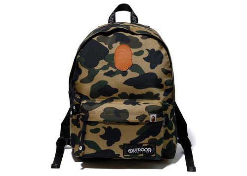 A Bathing Ape x Outdoor Products 1st Camo Day Pack - Yellow