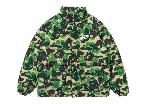 A Bathing Ape x Spotify x Central Cee Puffer Jacket - Purple - 1L73-141-908
