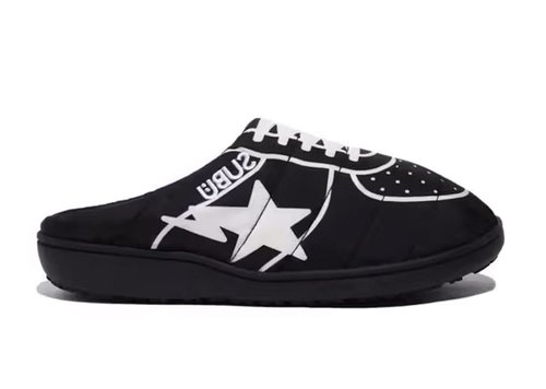 A Bathing Ape x Subu Puffer Sandals - Black/White - 1L83-191-904