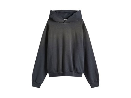 Acne Studios 1996 Back Logo Hoodie Faded Black - Multicolor - FN-UX-SWEA000020