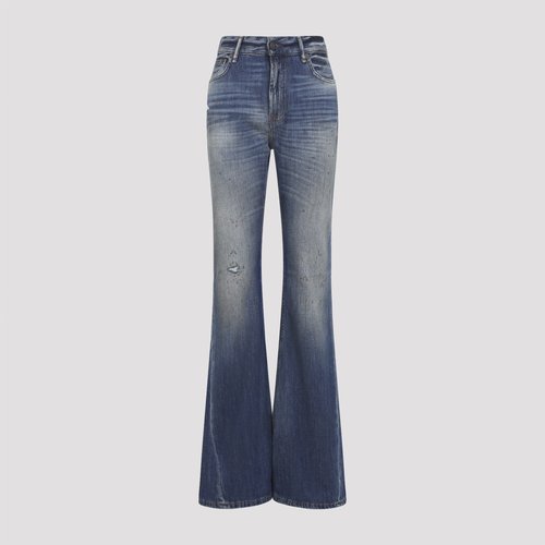 Acne Studios Blue 2025F Fitted Jeans - Mid Blue - A00583-863