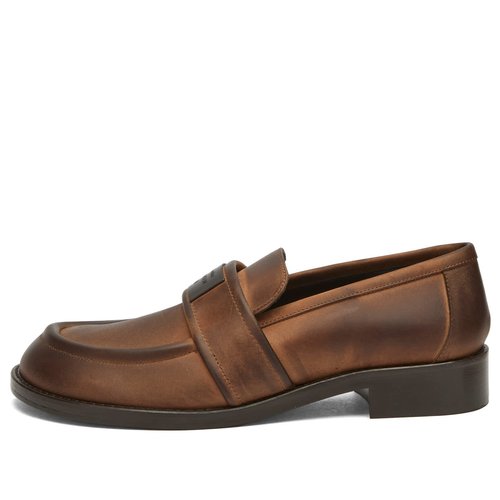 Acne Studios Bargot Aged Loafer - Brown - BD0354-700