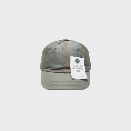 Acne Studios Baseball Cap - Stone Grey - NC40444-AA7