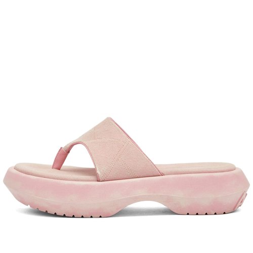Acne Studios Leather Toe-Post Slide - AD0516-AD1