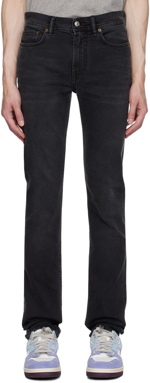 B00147 Acne Studios Black North Jeans 'Ajc Used Black' Ida